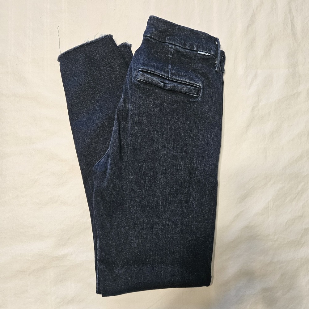 Mother Jeans The Looker‎ Prep Fray Women's 27 Dark Wash Made In USA